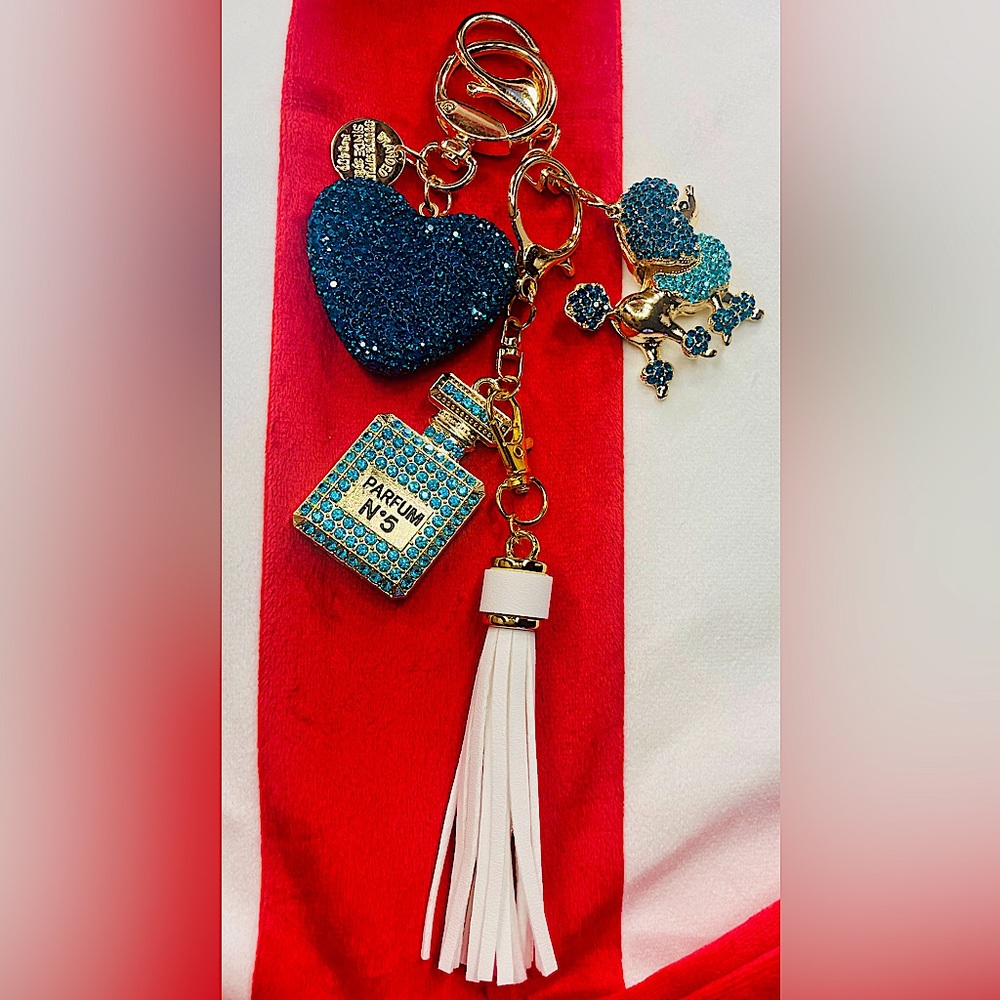 Custom, luxury looking purse chain, keychain or dog leash accessory. #pursecharm